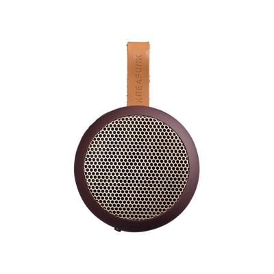 KreaFunk - aGO Bluetooth Speaker - Plum/Rose Gold Grill (Kfwt35)