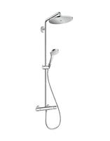 Hansgrohe Croma select s 280 showerpipe met thermostaat ecosmart chroom 26794000 - thumbnail