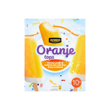 Jumbo Oranje Tops 10 Stuks