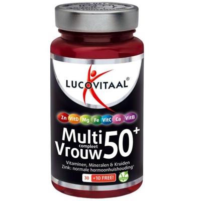 Lucovitaal Multi Vrouw 50+ 40Tabletten Lucovitaal Multi Vrouw 50+ 40Tabletten