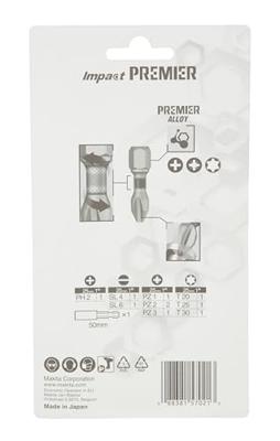 Makita Accessoires E-03573 | Slagschroefbitset | 11-delig | XTT Impact Premier B-30754 - E-03573 - thumbnail