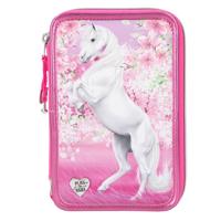 Miss Melody etui Cherry Blossom 20 cm polyester roze 44 delig - thumbnail
