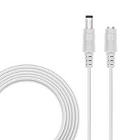 Reolink PEXCW Stroom Netkabel [1x DC laagspanningsstekker - 1x Coaxiaal bus] 4.5 m Wit - thumbnail