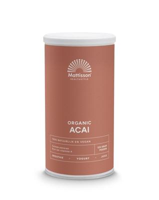 Mattisson HealthStyle Biologisch Acai Poeder Mattisson HealthStyle Biologisch Acai Poeder