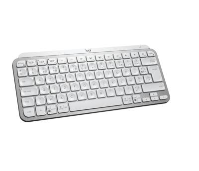 Logitech Wireless Keyboard - MX Keys Mini - LICHTGRIJS - Compact, Bluetooth, verlicht voor MAC, iOS, Windows, Linux, Android