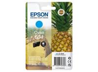 Epson inktcartridge 604, 130 pagina's, OEM C13T10G24010, cyaan - thumbnail