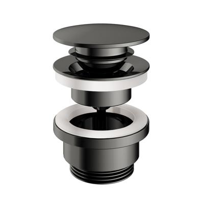 Clickwaste Hotbath Cobber Zwart Chroom