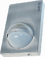 Steinel 603618 PIR-bewegingsmelder Wand 180 ° Relais Zilver IP54 - thumbnail