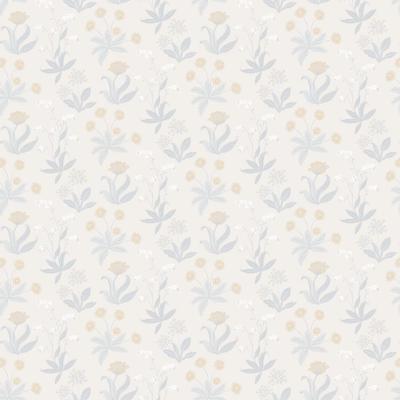 Dutch Wallcoverings Langenas - Fleur Grey - Grijs