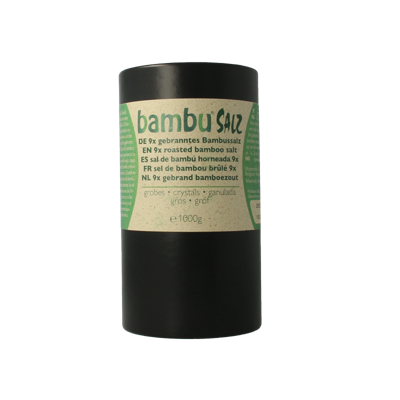 Bambu Salz Bamboezout grof 9x gebrand 1 Kilogram
