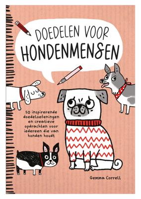 Kleurboek mus doedelen voor hondenmensen