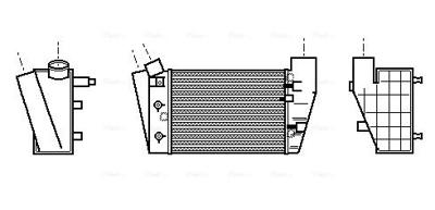 Intercooler, inlaatluchtkoeler AIA4188