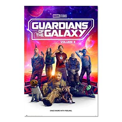 Poster Marvel - Guardians of the Galaxy - Vol 3 Once More With Feeling 61x91,5cm Poster Marvel - Guardians of the Galaxy - Vol 3 Once More With Feeling 61x91,5cm