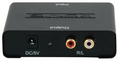 S/PDIF digitaal naar analoog audio omvormer