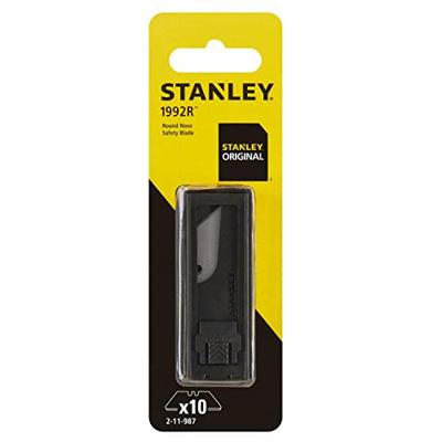 Stanley handgereedschap Reservemesjes Afgeronde Punt - 10 stuks/dispenser - 2-11-987 - thumbnail