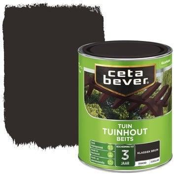 Cetabever Tuinhout Beits Dekkend Zijdeglans - Klassiekbruin