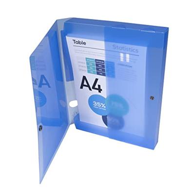 Map Exacompta Blauw A4 (5 Stuks)