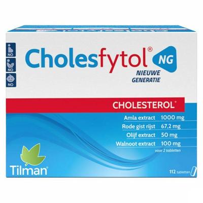 Tilman Cholesfytol NG Nieuwe Generatie bij Cholesterol 112 Tabletten