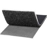 TOOLCRAFT KL50X100SC Klittenband Om vast te plakken Haak- en lusdeel, Extra sterk (l x b) 100 mm x 50 mm Zwart 1 paar - thumbnail