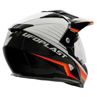 UFO PLAST endurohelm "ariëns" helmet aries m white/black - thumbnail