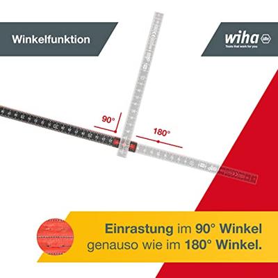 Wiha Duimstok LongLife Plus Composite 2m meetlat - thumbnail