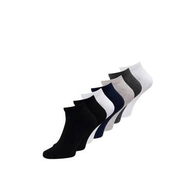 JACK & JONES enkelsokken - set van 7 zwart/grijs/wit JACK & JONES enkelsokken - set van 7 zwart/grijs/wit