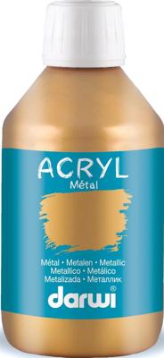 Darwi Metal effect acrylverf goud
