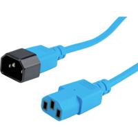 ROLINE stroomverlengkabel, IEC 320 C14 - C13, blauw, 1,8 m - thumbnail