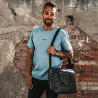 Chesterfield - Manhattan - Lederen Laptoptas - 15 inch - Schoudertas - Zwart - thumbnail