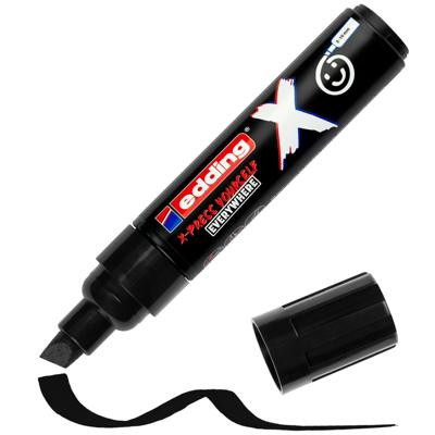 Edding multimarker 6900 X, zwart/wit, set van 2 stuks