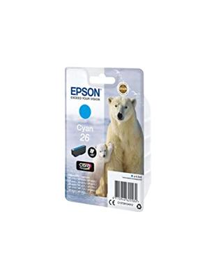 Epson Inktcartridge 26 Origineel Cyaan C 13 T 26124012