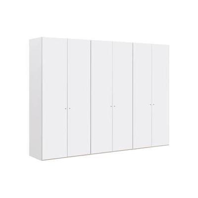 Goossens Kledingkast Easy Storage Ddk, Kledingkast 304 cm breed, 220 cm hoog, 6x draaideur