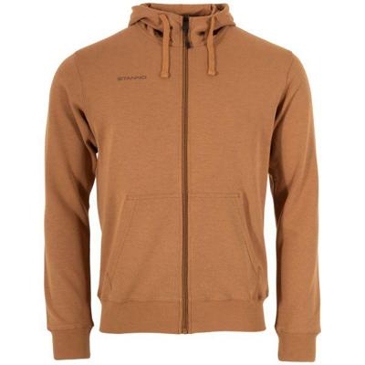 Stanno 465005 Base Hooded Full Zip Sweat Top - Brown - L