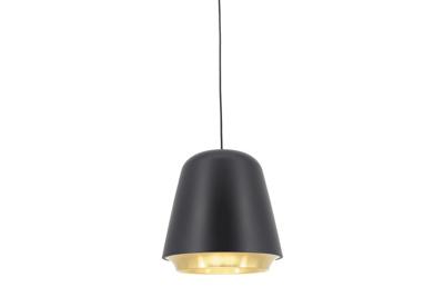 Artdelight Design hanglampSantiago Ø 35cm zwart met goud - HL 324 ZW-GO