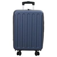 VidaXL Koffer met slot donkerblauw 34 x 23 x 55.5 cm abs kunststof - thumbnail