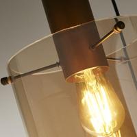 Searchlight Bruine hanglampSweden 3-lichts - 88910-3MO - thumbnail