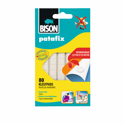 Bison Patafix Kleefpads 80 Stuks Bison Patafix Kleefpads 80 Stuks