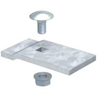 OBO Bettermann 6221122 Klemstuk Metaal 10 stuk(s) - thumbnail