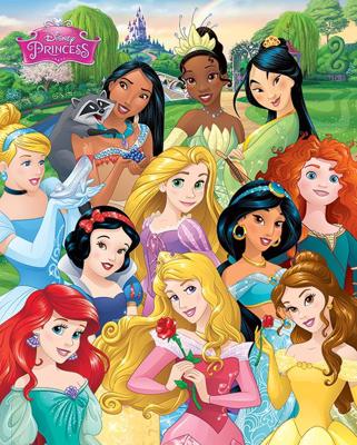 Poster Disney - Princess I Am a Princess 40x50cm