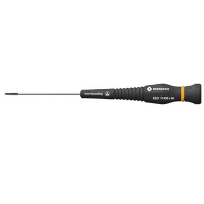 Bernstein Tools for Electronics 4-622 Elektronica en fijnmechanica Kruiskop schroevendraaier PH 00 Koplengte: 60 mm