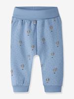 Joggingbroek voor babyjongens van NAME IT hemelsblauw - thumbnail