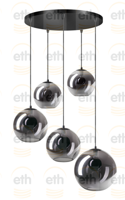 ETH HanglampOrb 5-lichts - 05-HL4268-3036