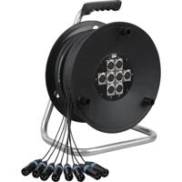 DAP Python 8 Stagewheel 8x XLR - thumbnail