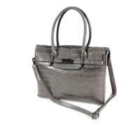 Wimona Liona Handtas Croco Grey - thumbnail