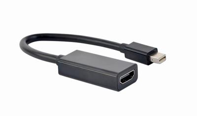 Mini DisplayPort naar HDMI adapterkabel zwart 15 cm