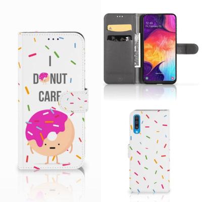 Samsung Galaxy A50 | Book Cover | Donut Roze