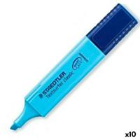 Markeerstift staedtler 364 textsurfer blauw | 10 stuks - thumbnail