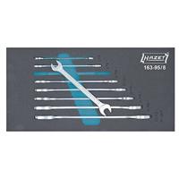HAZET dubbele steeksleutel set "163-95/8" double-jaw wrench set 163-95/8 8-piece. - thumbnail