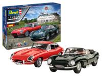 Revell 1/24 Jaguar E-Type en Jaguar XK-SS - thumbnail
