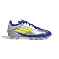 Kinder Voetbalschoenen Adidas F50 League Mg Messi Zilverkleurig Schoenmaat 38 2/3 - thumbnail
